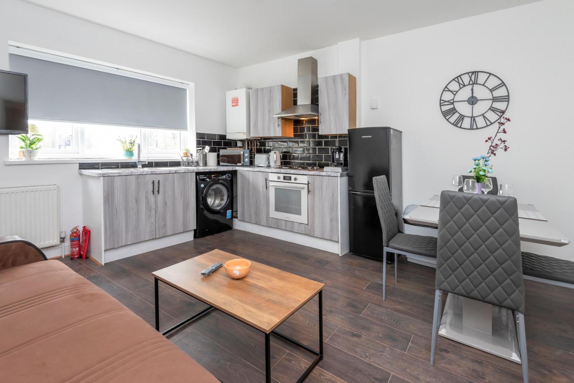 Modern Family Home W/Wi-Fi, Netflix, Self Check-In Londra Exterior foto