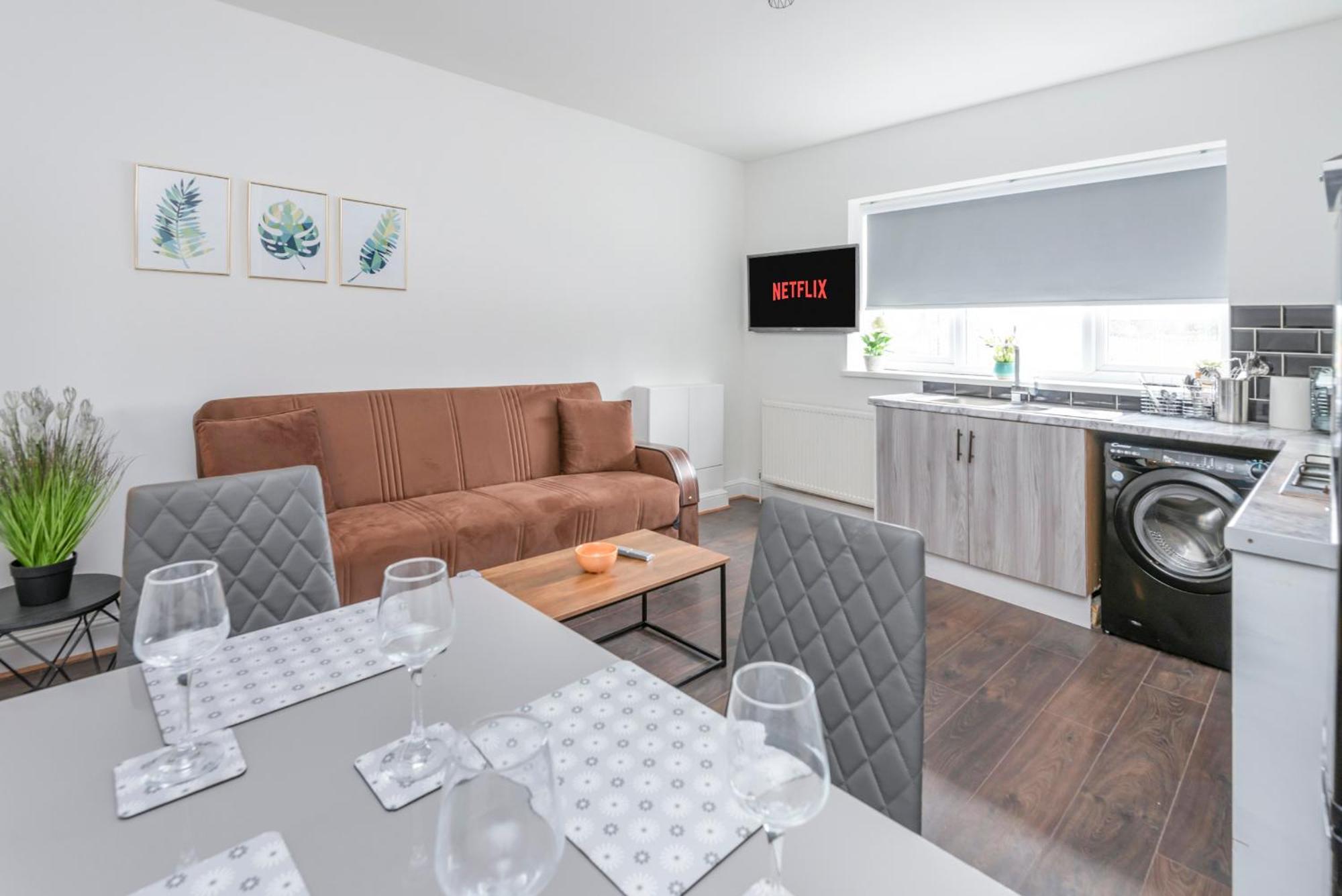 Modern Family Home W/Wi-Fi, Netflix, Self Check-In Londra Exterior foto